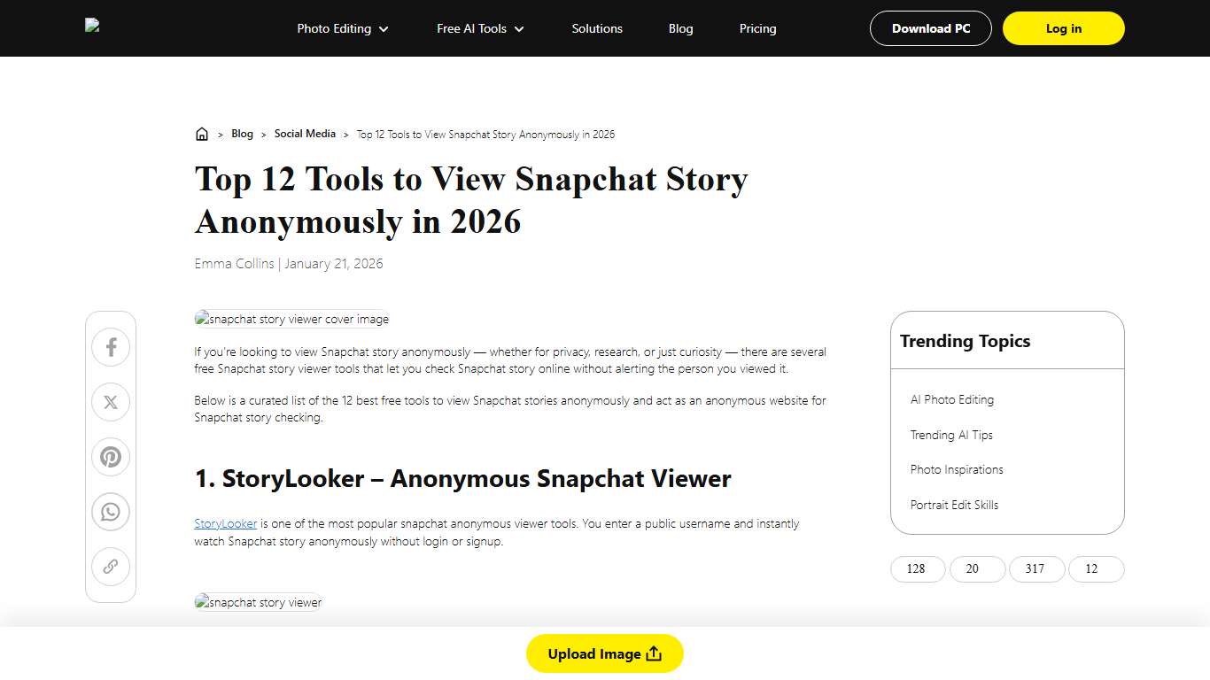 12 Best Free Snapchat Story Viewers for Anonymous Viewing